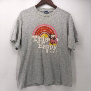 Vintage 90s Mickey Mouse This is my Happy Shirt XL